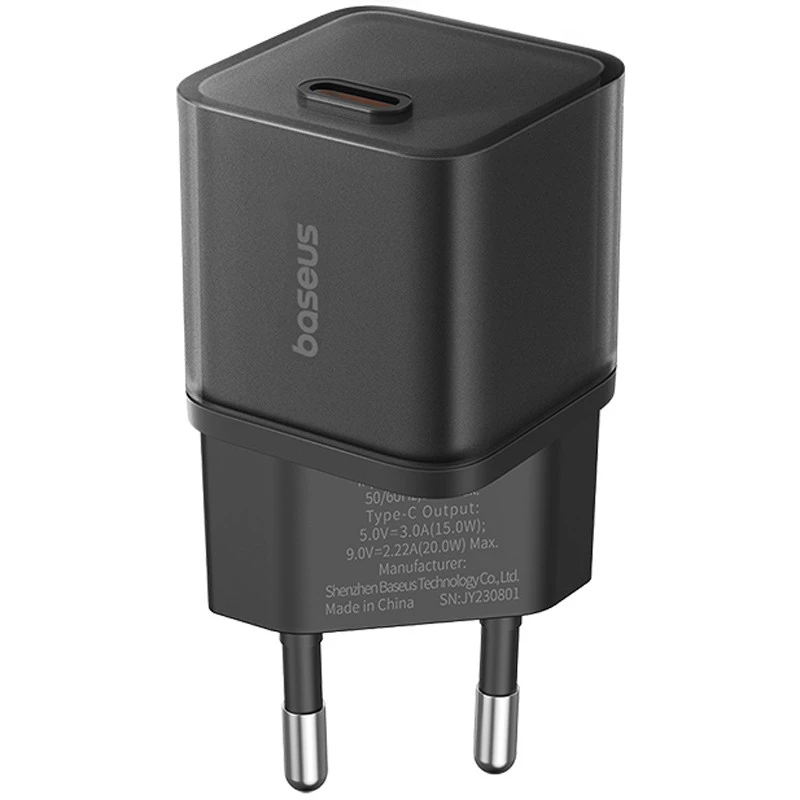کلگی شارژر  بیسوس مدل GaN5S 1C EU با توان 20 وات