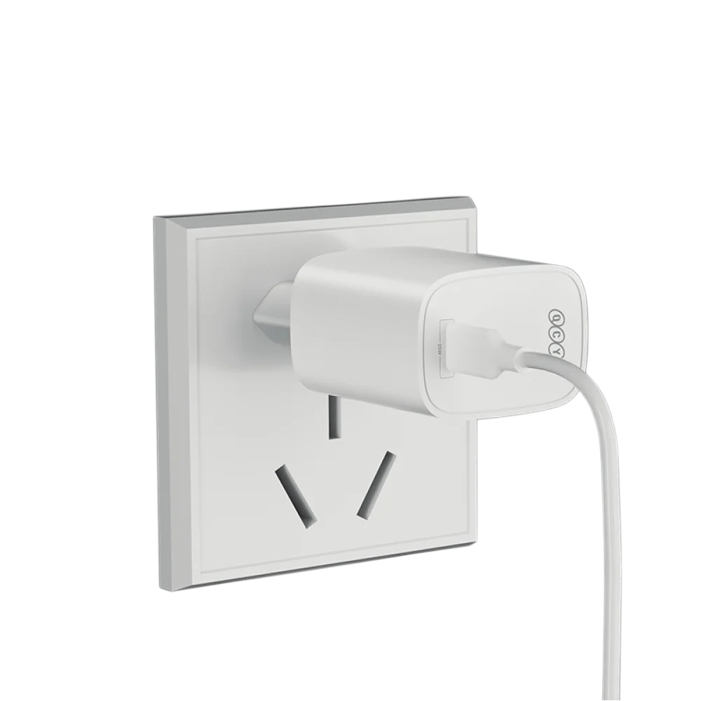 شارژر دیواری ۲۵ وات QCY مدل GN103 EG
