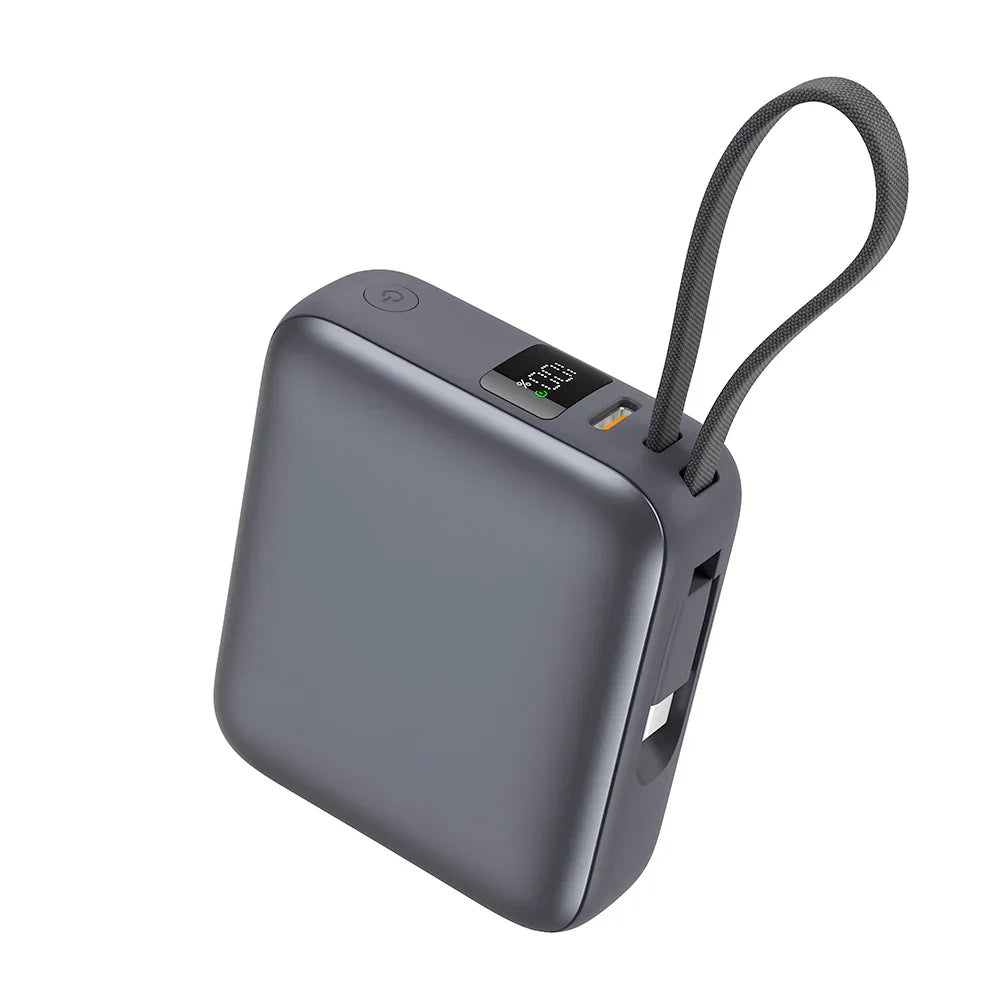 پاوربانک کیو سی وای QCY مدل PB10C توان 35 وات ظرفیت 10000 میلی‌آمپر